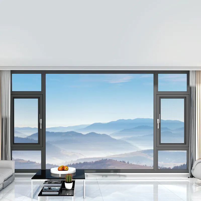 Aluminium Flush Windows Casement Inswing Window - - IMLANG 2