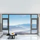 Aluminium Flush Windows Casement Inswing Window - - IMLANG 2