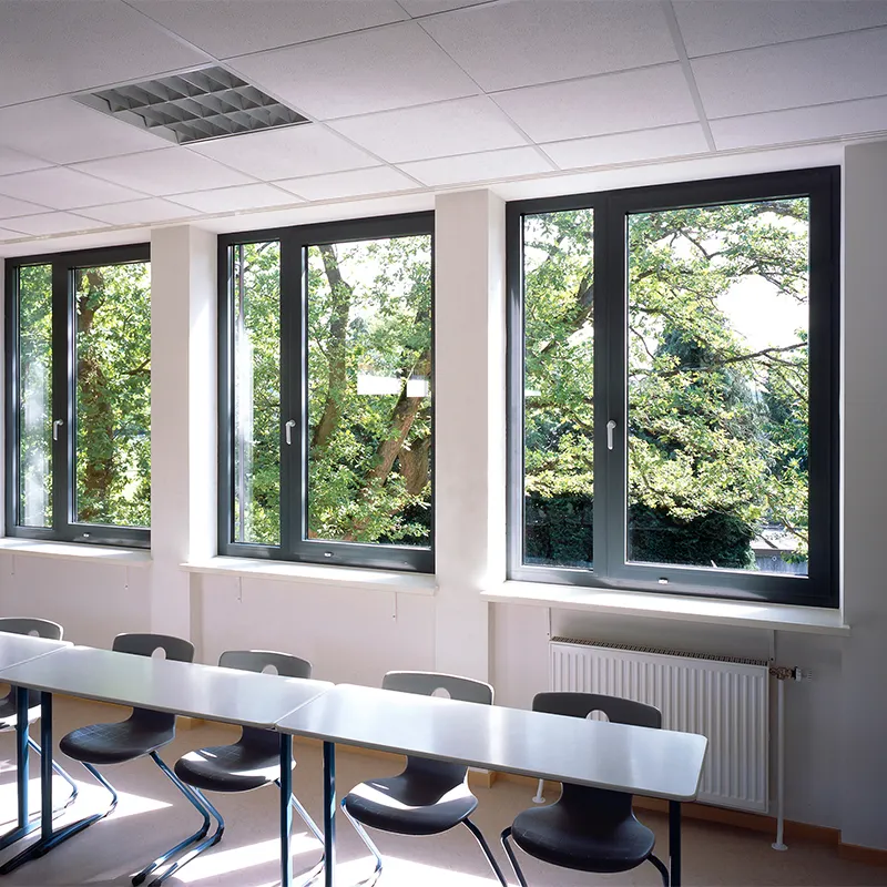 Commercial Aluminum Window Manufacturers Foam and Wooden Frame/Eco-friendly Wooden Case Manufacturers 2