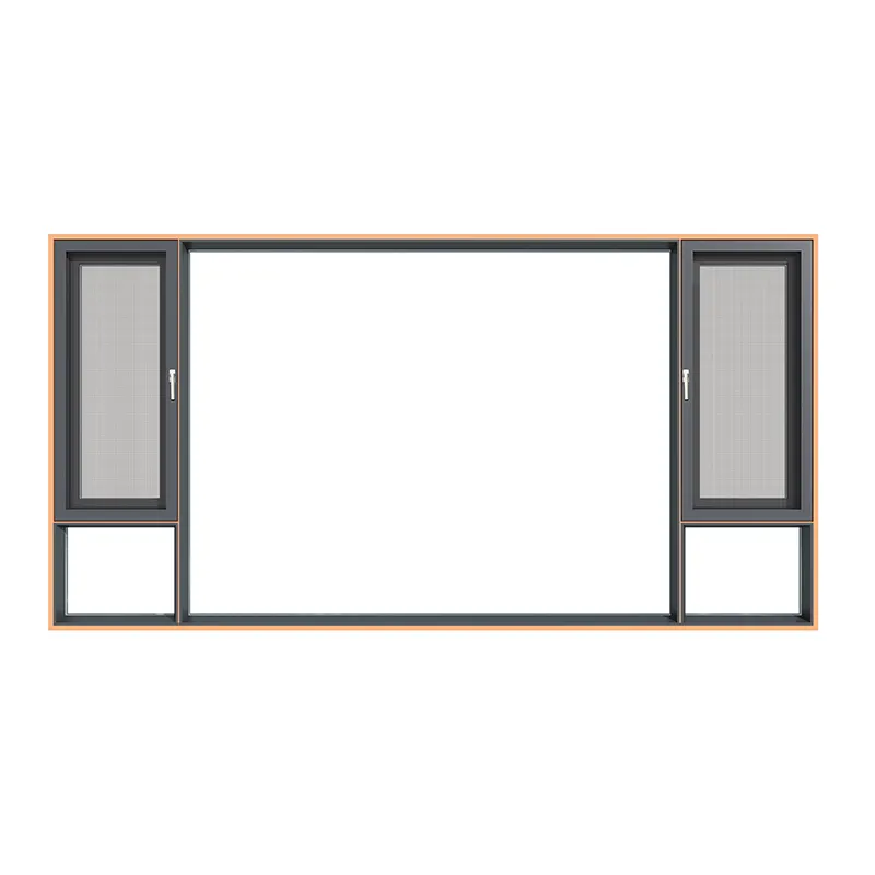 Aluminum Casement Windows Prices Foam and Wooden Frame/Eco-friendly Wooden Case - - IMLANG 3