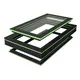 IMLANG Aluminium Windows for Sale Coffee Powder Spraying Aluminium Windows for Salesupply 4