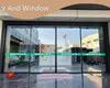 IMLANG Aluminum Door Factory Black Crystal Sand Aluminum Door Factoryfactory 1