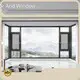 Custom Made Aluminum Windows Single Fan Lapad 500mm-1000mm - - IMLANG 1