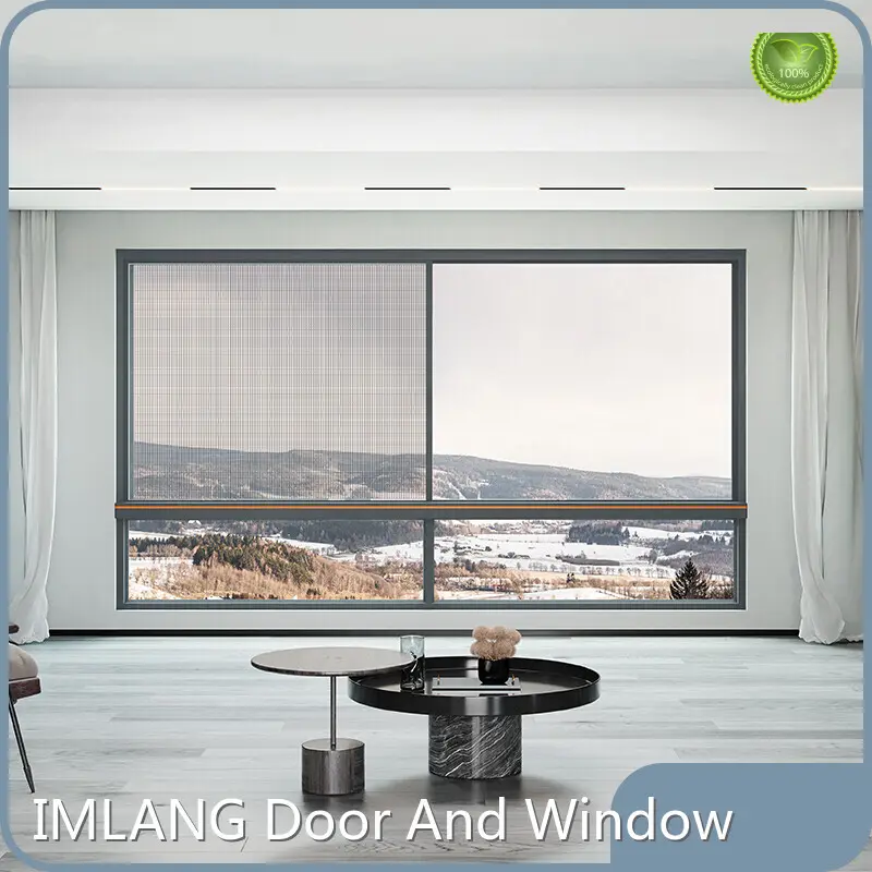 Los mejores fabricantes de ventanas de aluminio Marco de madera y espuma / Caja de madera ecológica - - IMLANG 1