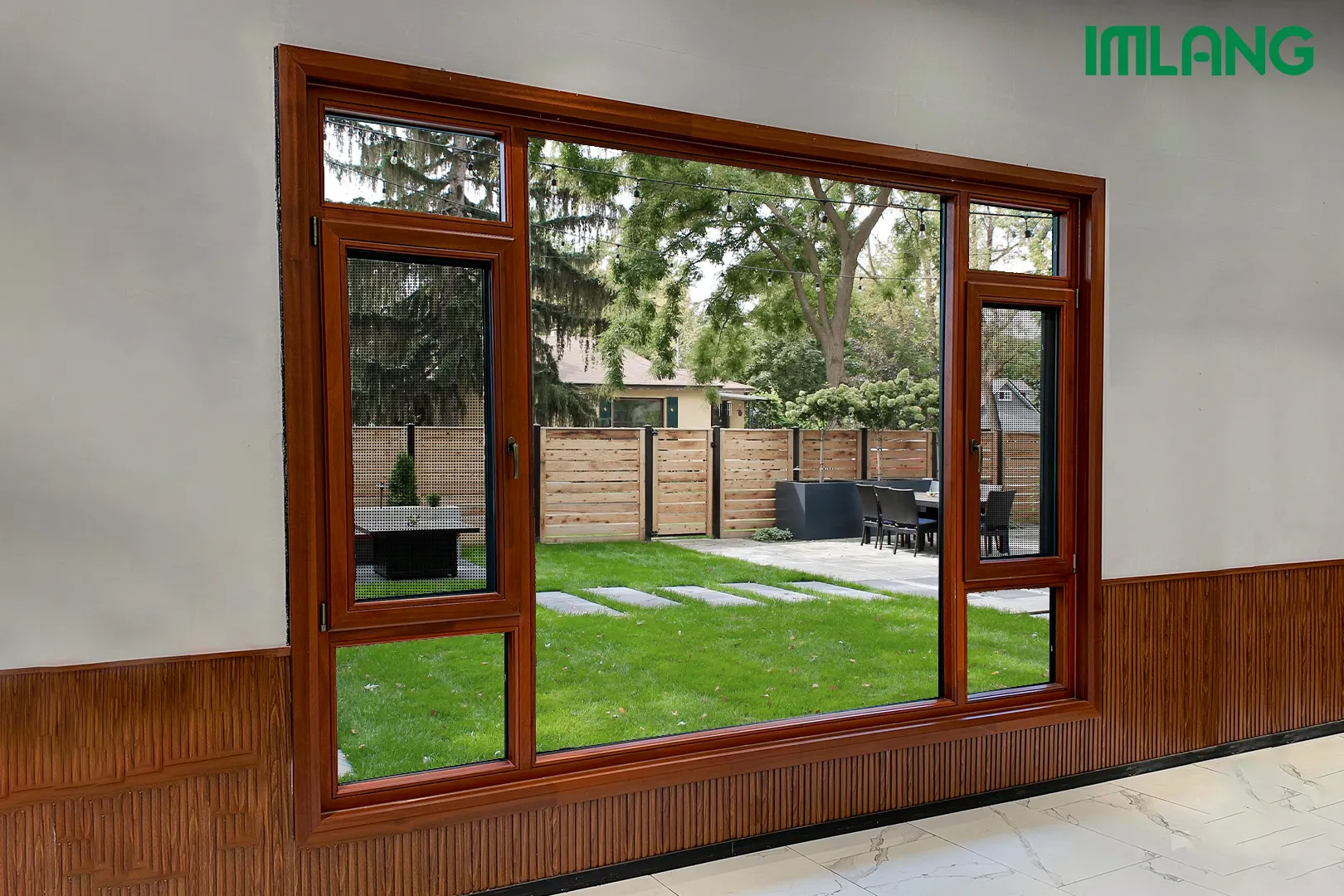 Aluminium Flush Windows FOB Customized Company 6