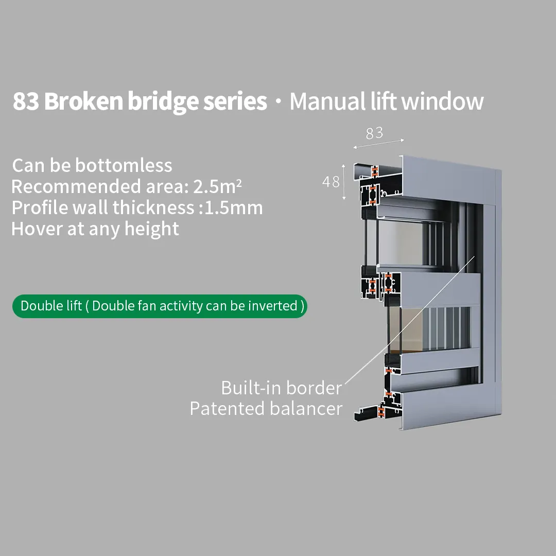 Top Aluminium Double Glazed Sliding Windows Company 2