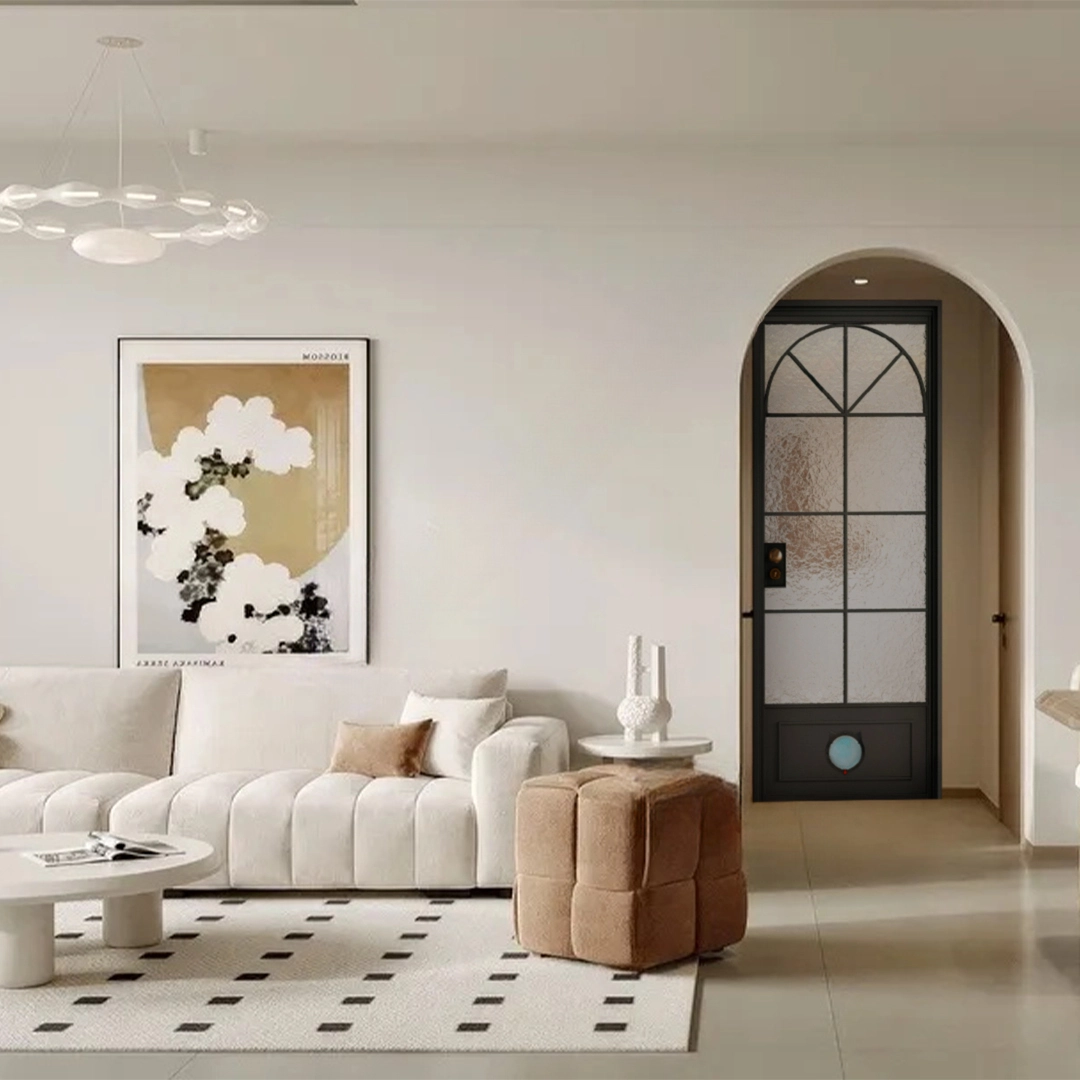 Porta in alluminio personalizzata dal design moderno di vendita calda per cat 1