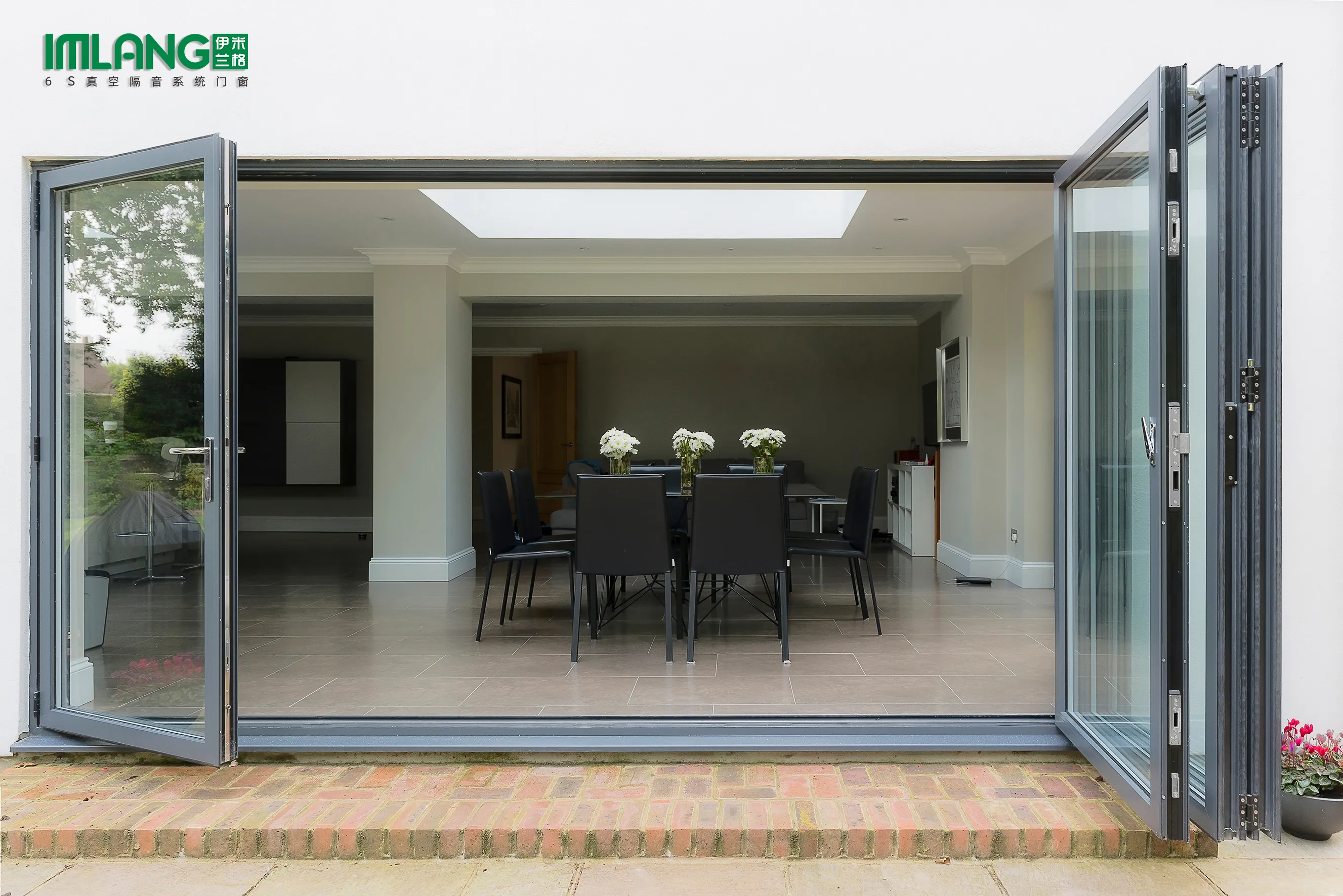 Puertas de aluminio blancos de 20-50 días - - Imlang 4