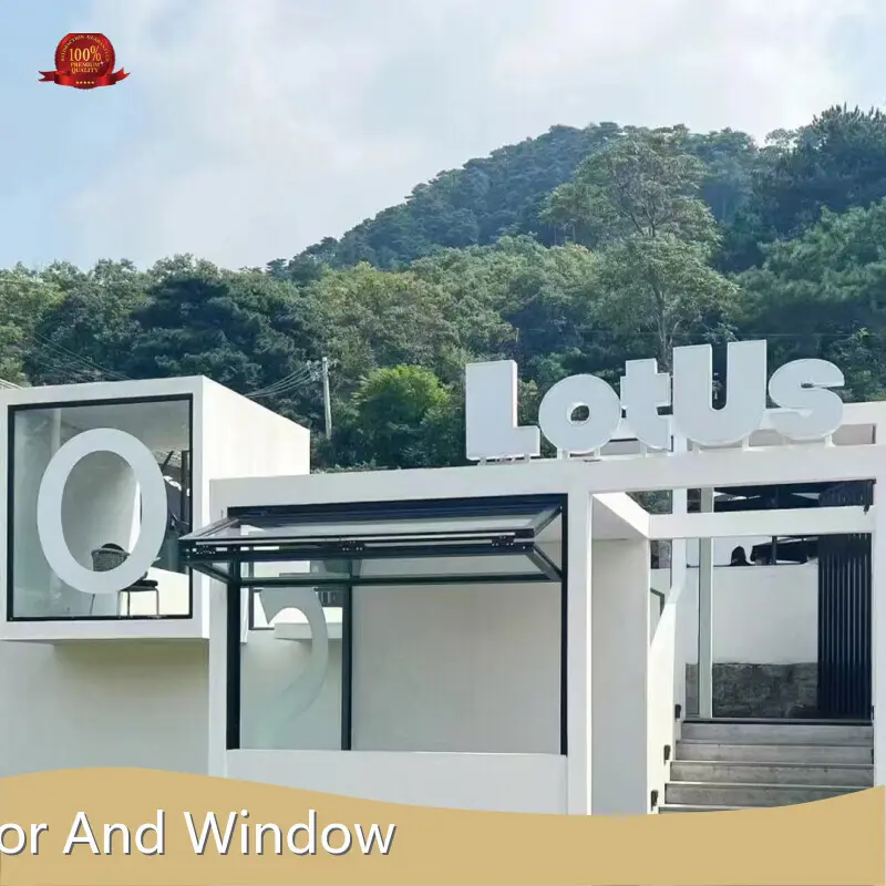 Aluminium Sliding Folding Window Vertical Folding by IMLANG 1