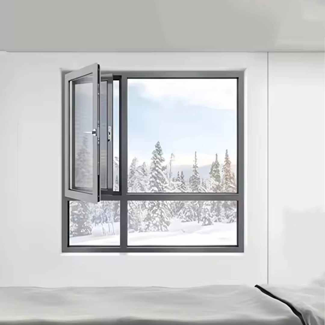 intelligent control aluminum casement window 1