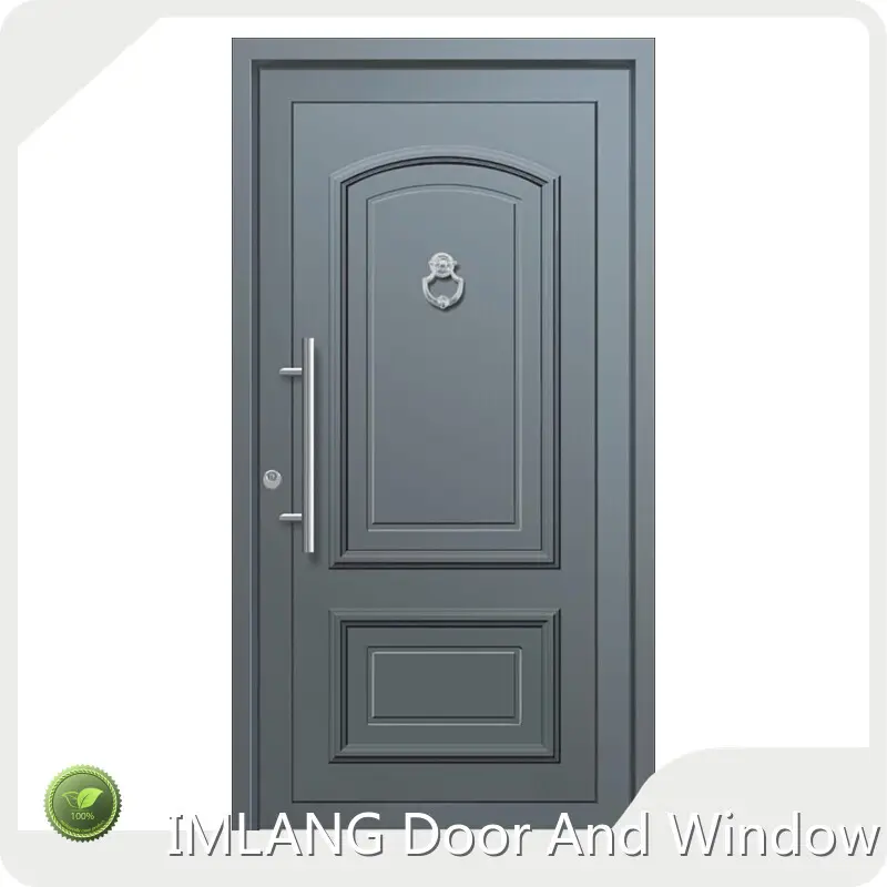 Latestaluminium Burglar Doors Walnut Steel 1