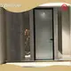 IMLANG Custom Aluminum Storm Doors Aksu Powder Coating: Steel Graymakers 1