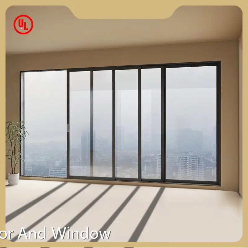 IMLANG Commercial Aluminum Sliding Windows Sliding Floor to Ceiling Window Commercial Aluminum Sliding Windowssupply 1