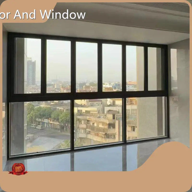 Fabricantes rentables de ventanas plegables horizontales 1