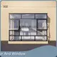 Crame d'aluminium auvent Windows Company FOB 1
