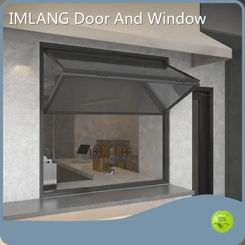 Aluminium Electric Lift Window Folding Window af Imlang 1