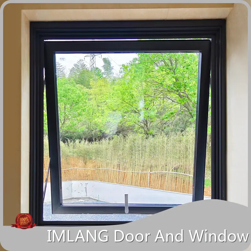 Aluminum Frame Awning Windows Foam and Wooden Frame/Eco-friendly Wooden Case by IMLANG 1