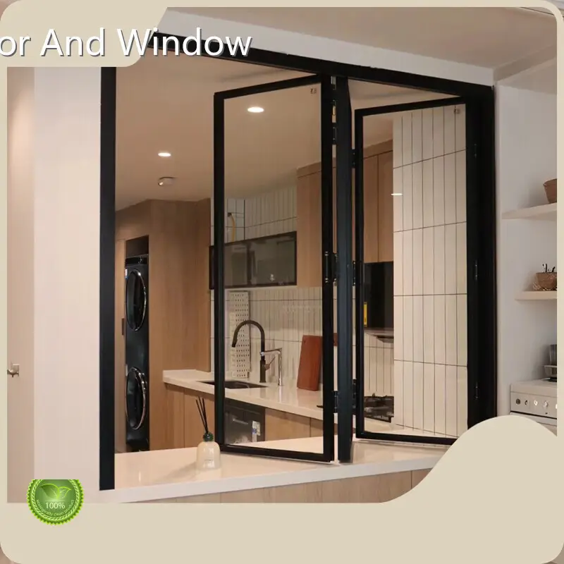 Aluminum Fold Up Windows Aksu Powder Coating: Grey by IMLANG 1
