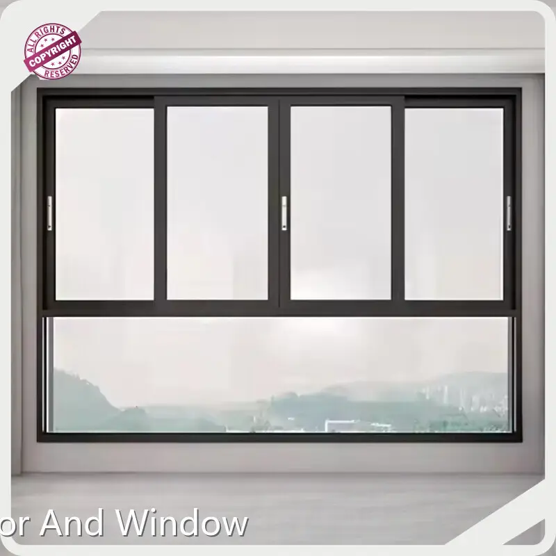 Ventana deslizante de aluminio Proveedor de ventana deslizante horizontal por Imlang 1
