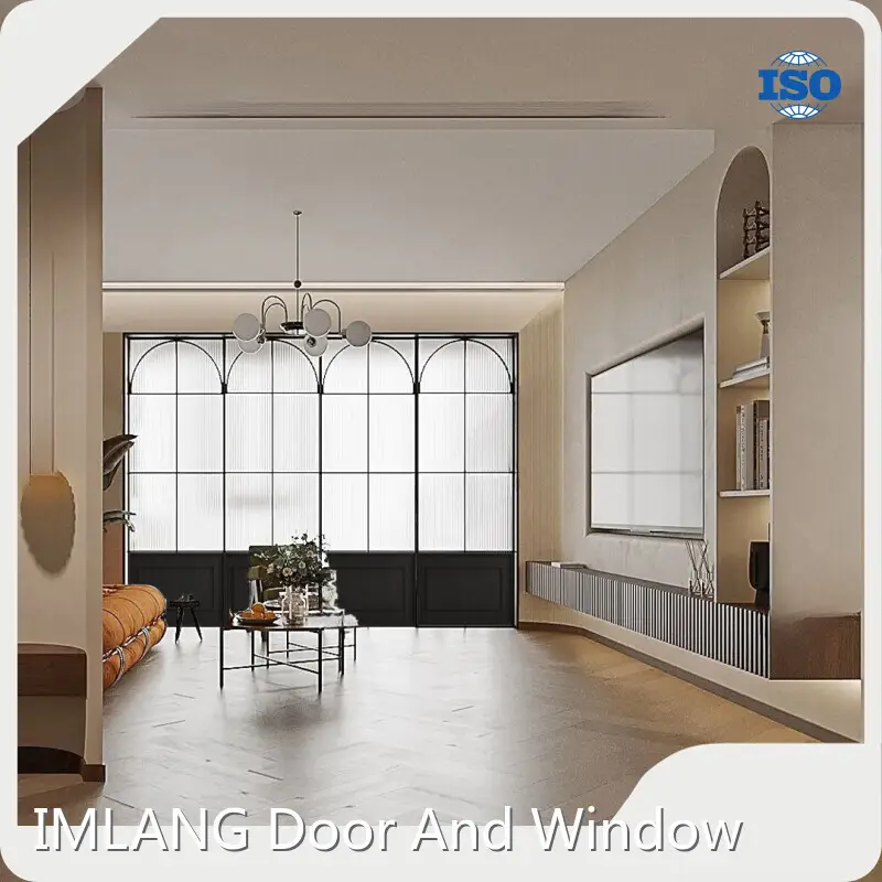 Proveedores de puertas de aluminio Altura de ventilador único 1000-2700 mm por Imlang 1