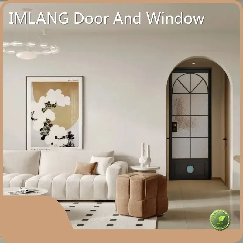 Aluminum Double Swing Door Customizedfactory 1
