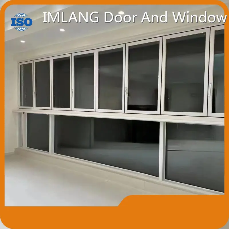 Commercial Aluminum Window Manufacturers Foam and Wooden Frame/Eco-friendly Wooden Case by IMLANG 1
