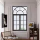 Aluminum Modern French Style Hardware Metal Casement Window-1 1