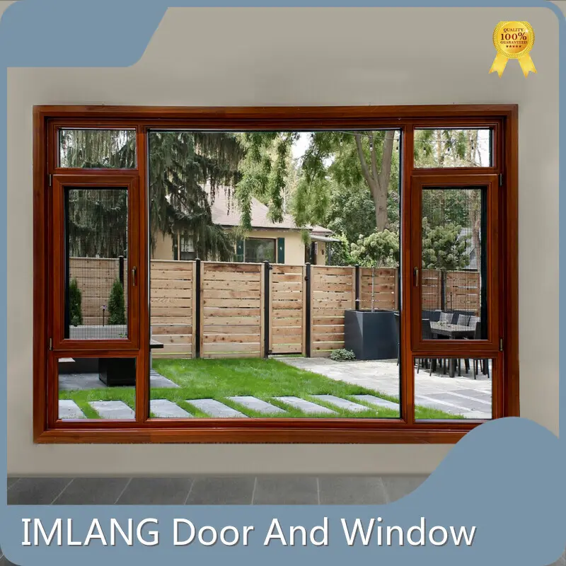 Outswing Casement Windows Outward Opening Window Aluminum Alloy and Woodfactory 1
