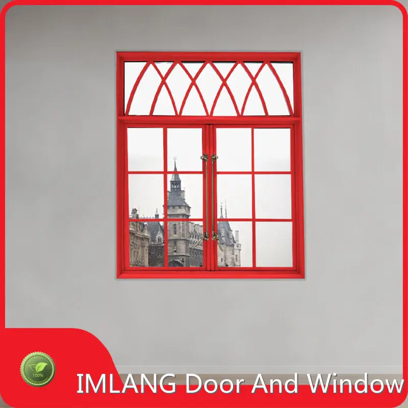 Aluminium Casement Window Price Foam and Wooden Frame/Eco-friendly Wooden Case - - IMLANG-1 1
