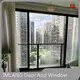 IMLANG Aluminum Window Supplier Aksu Powder Coating: Grey Company 1