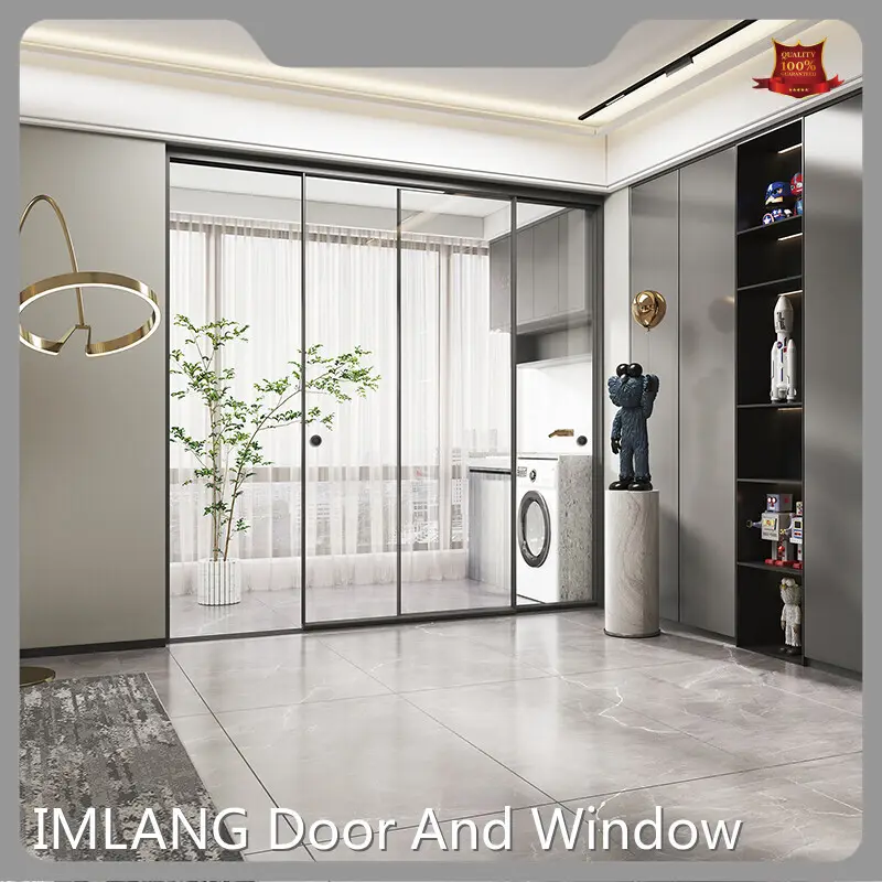 Aluminum Door Company Factory Black Crystal Sand 1