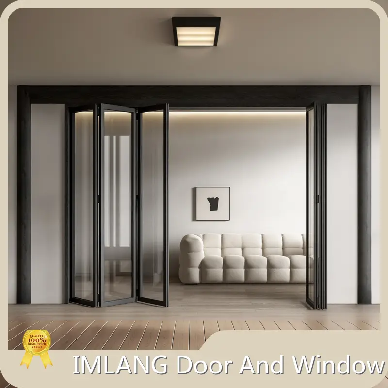 Aluminum Folding Door Single Fan Height 1500mm-2600m Wholesale - IMLANG 1