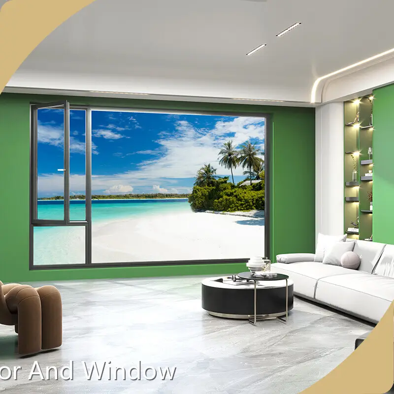Moderncommercial Aluminum Window Manufacturers Foam and Wooden Frame/Eco-friendly Wooden Case Ceramic White 1